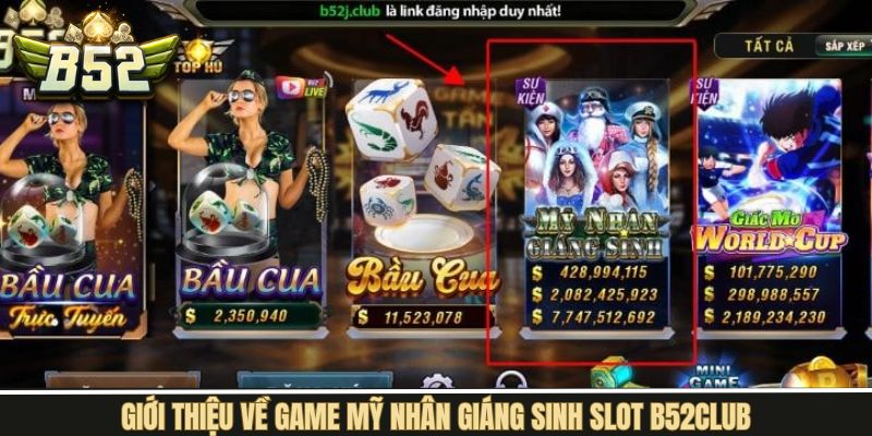 Đôi nét về trò chơi Mỹ Nhân Giáng Sinh Slot