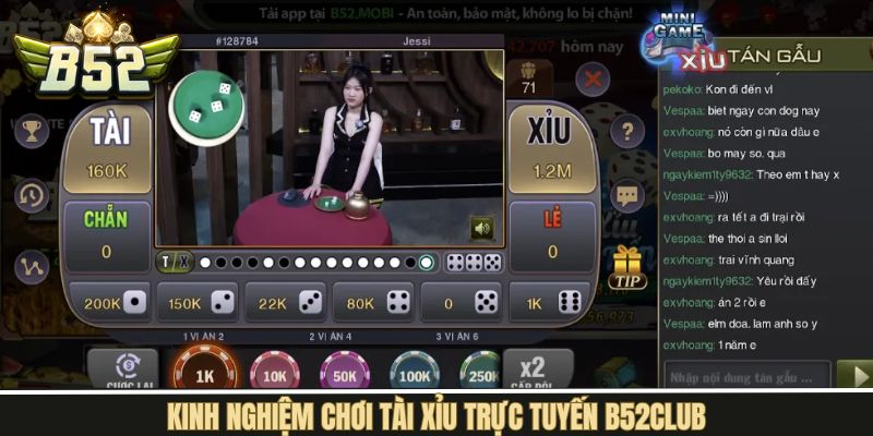 Bí quyết chơi Tài Xỉu trực tuyến B52Club cực kỳ hiệu quả