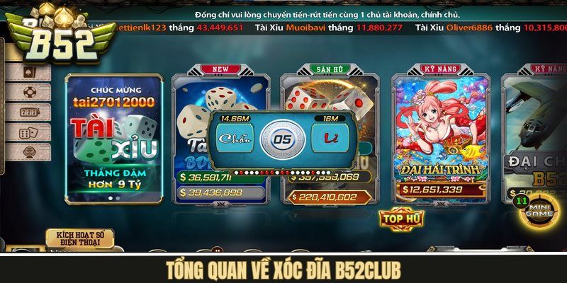 Sức hút đỉnh cao của game Xóc Đĩa
